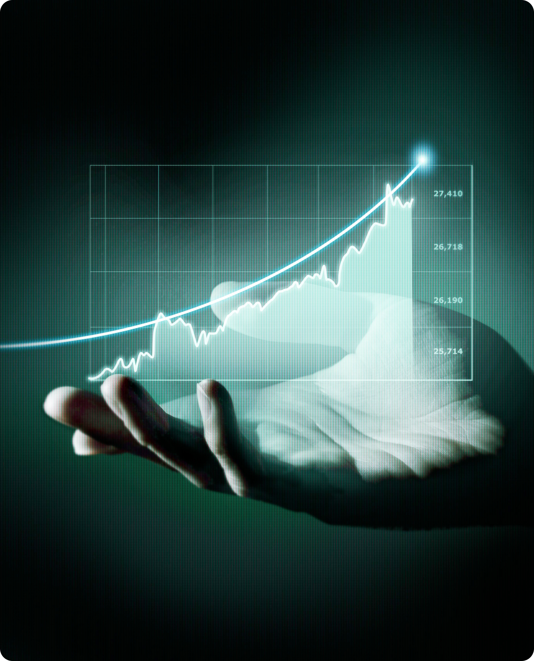 Investment summary chart interface