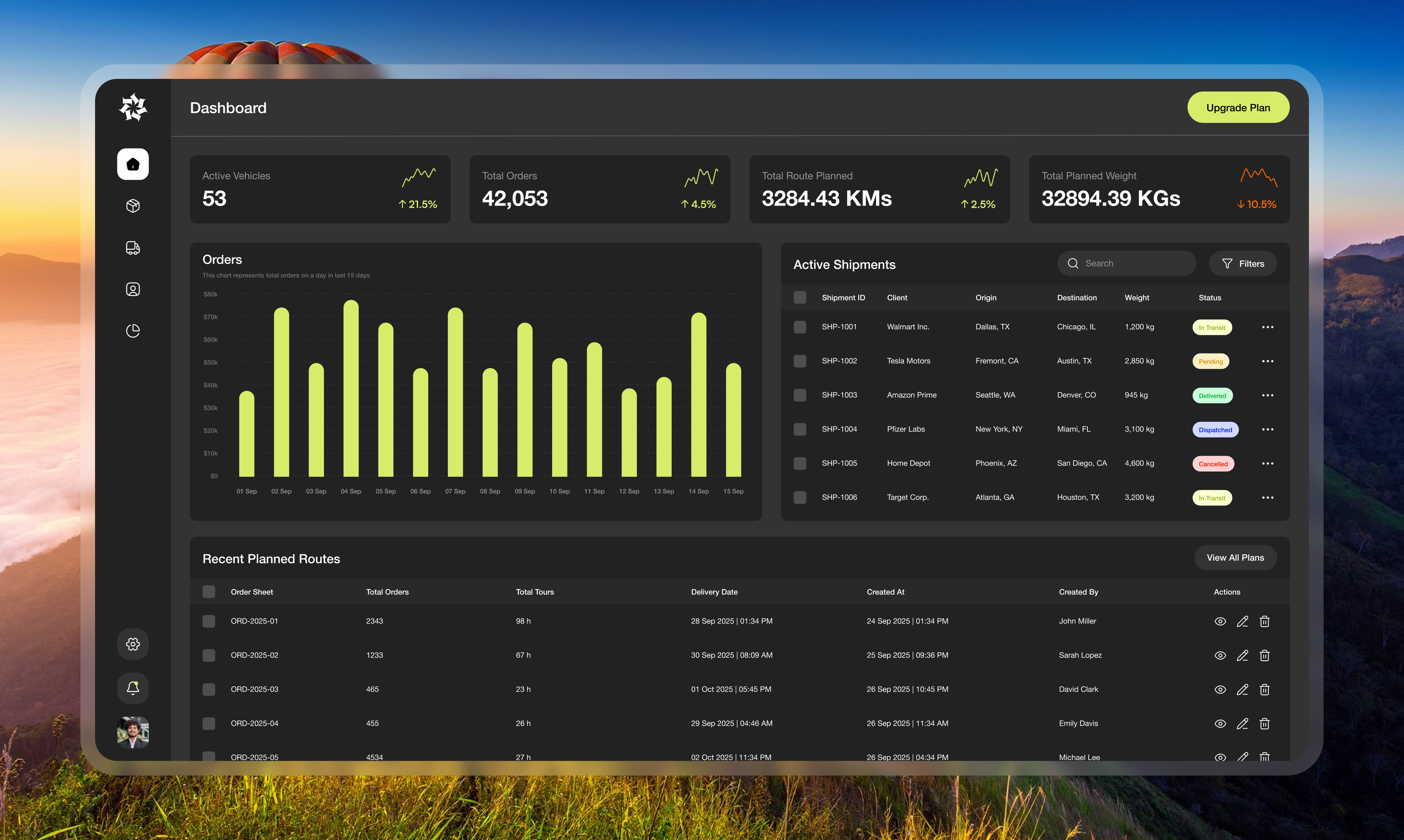 Smart Delivery Route Planner for Logistics and Dispatchers