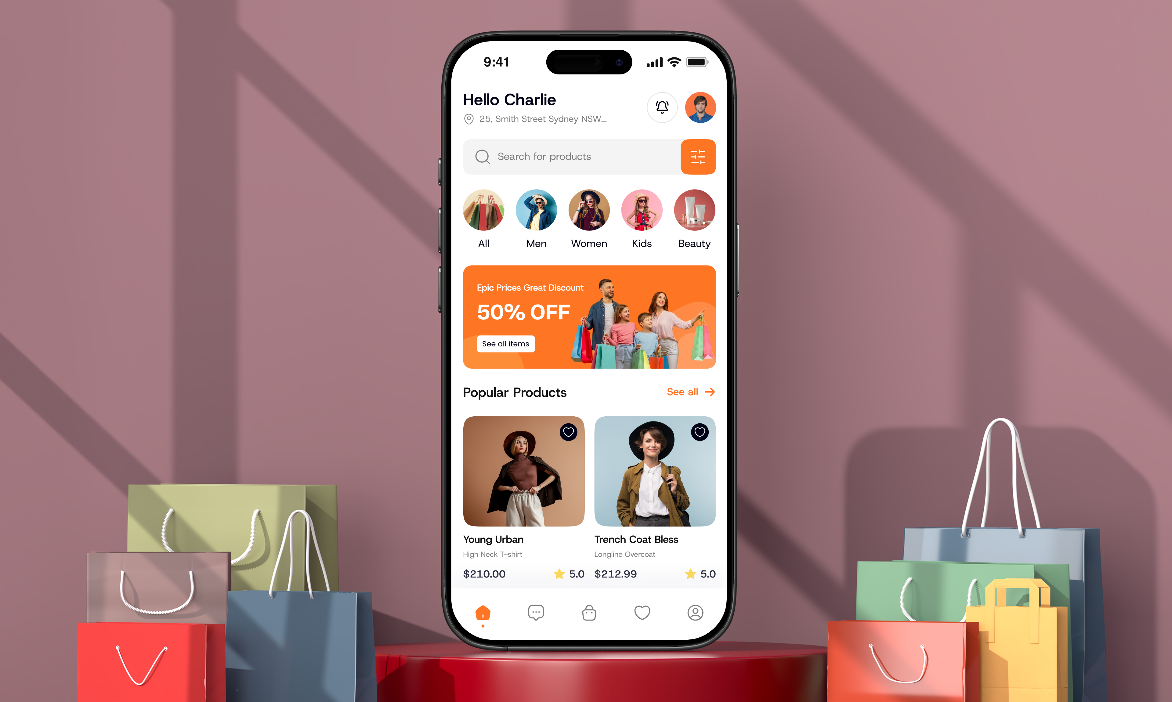 Shopinity E-Commerce introduction - connect with nearby shops and services