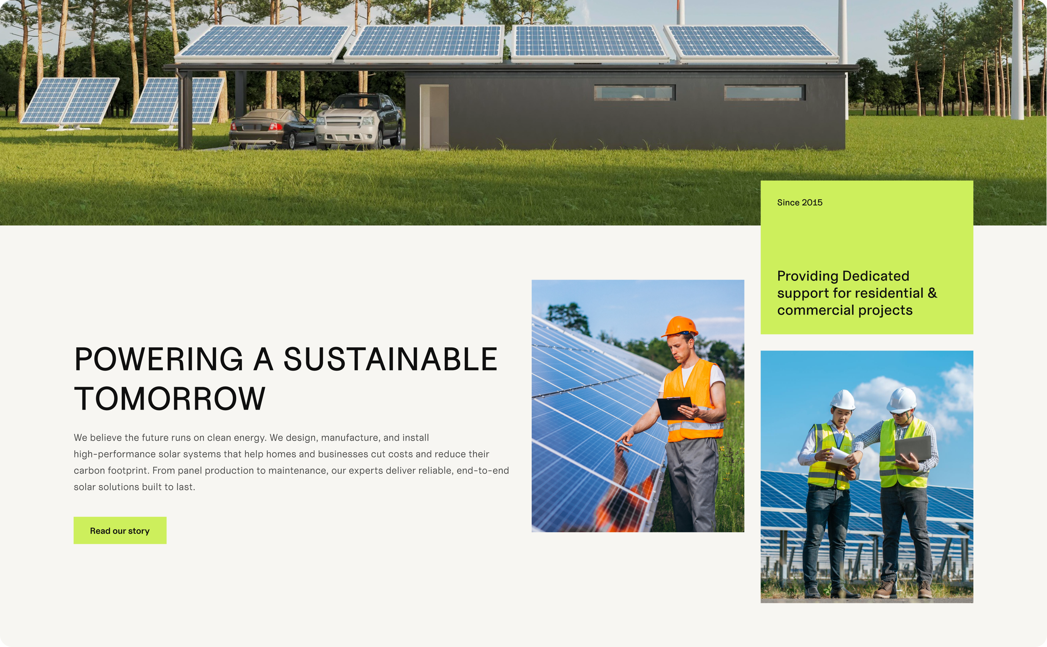 Solar Panel Station